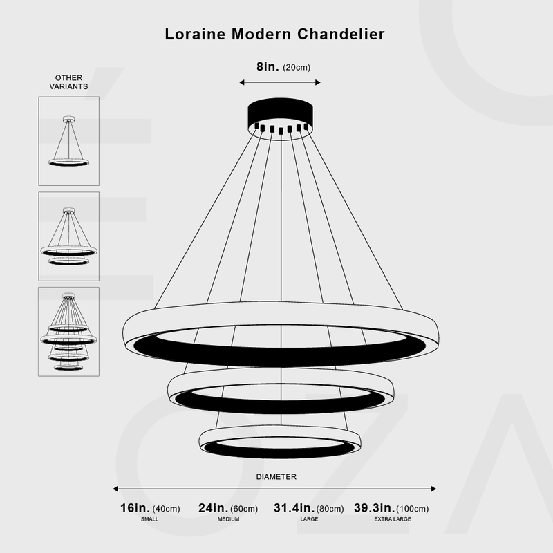 Loraine Modern Chandelier