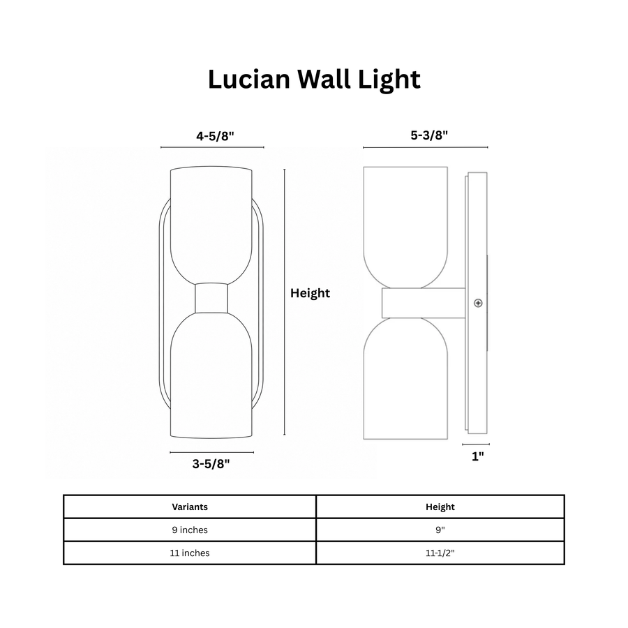 Lucian Wall Light