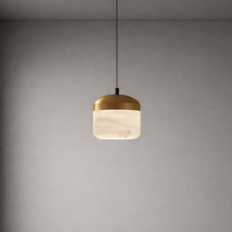 Lumora Alabaster Pendant