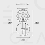 Lux Mini Wall Light