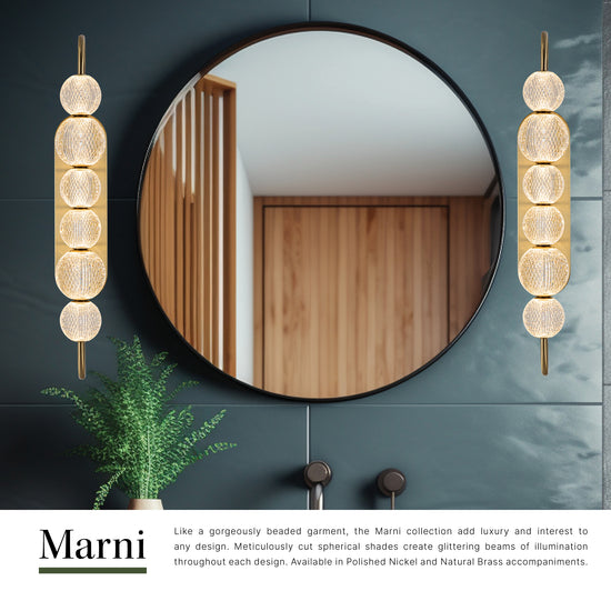 Marni 28-in Wall Light
