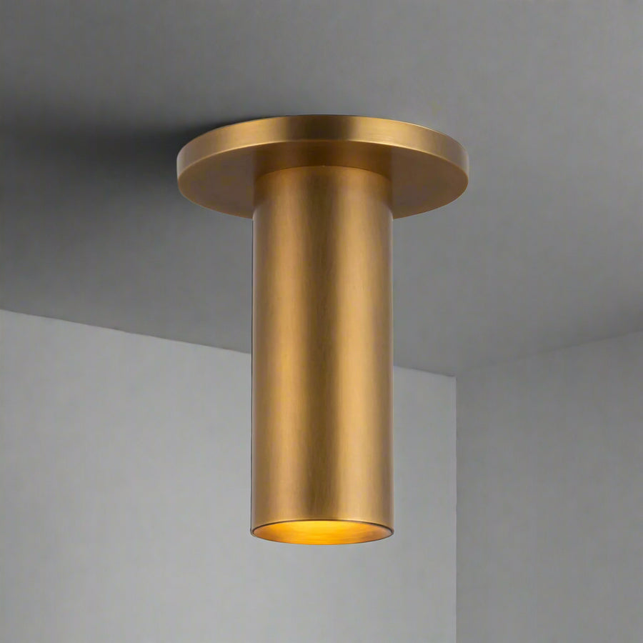 Mason 6-in Semi-Flush Mount