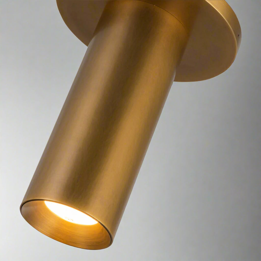 Mason 6-in Semi-Flush Mount