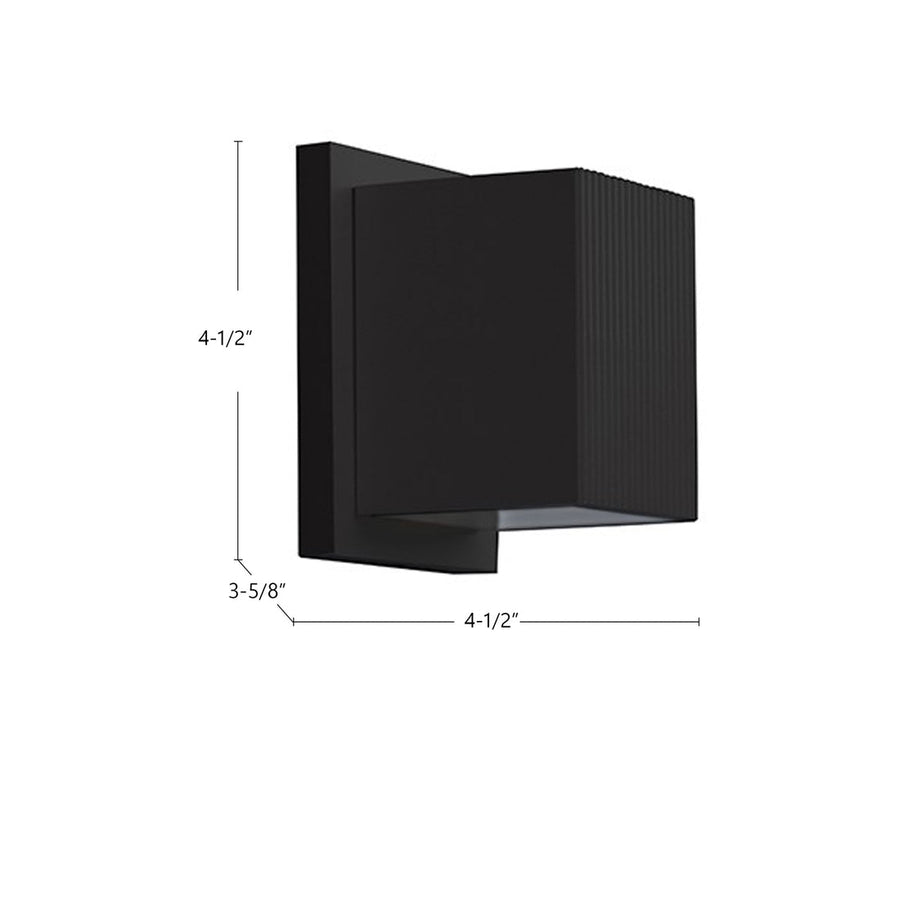 Mavis 5-in Exterior Wall Sconce