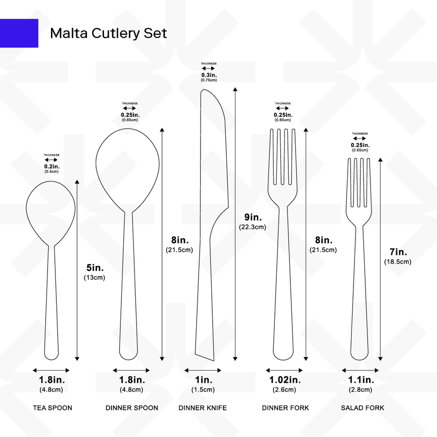 Malta Cutlery Set