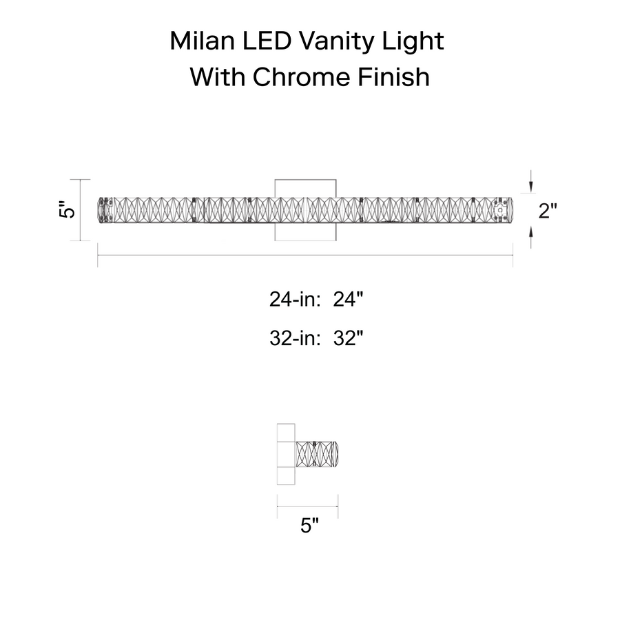 Milan Vanity Light
