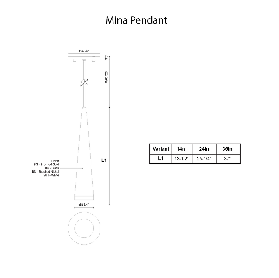 Mina Pendant