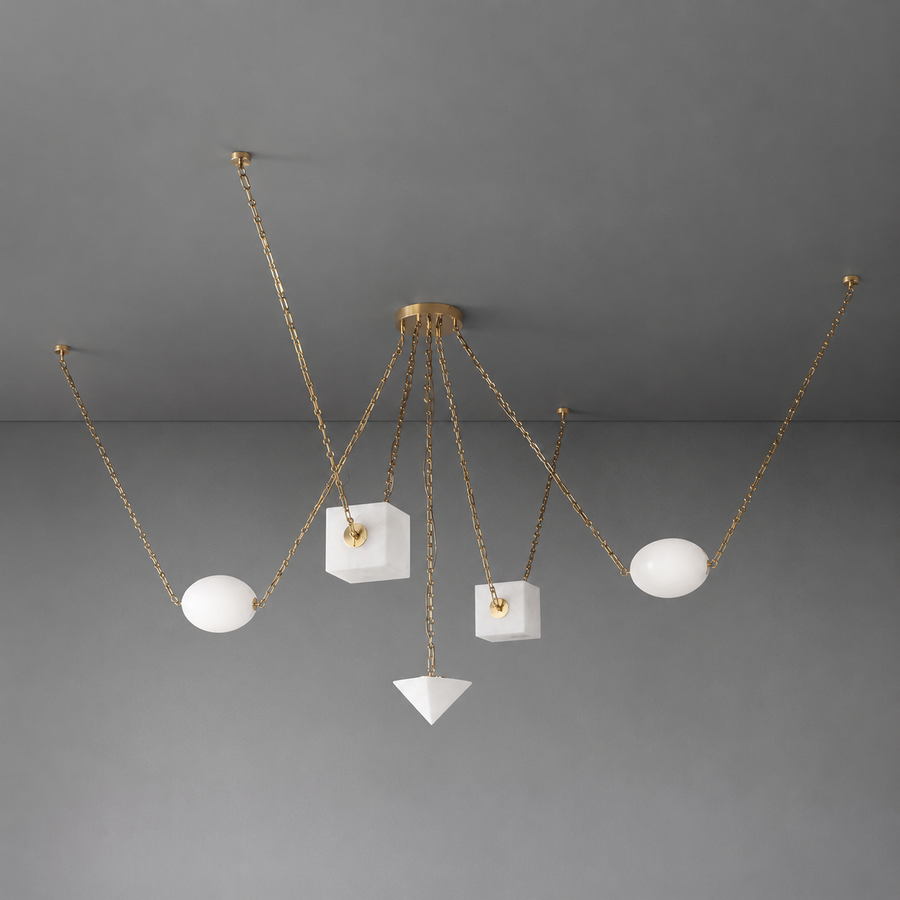 Mineral Chandelier