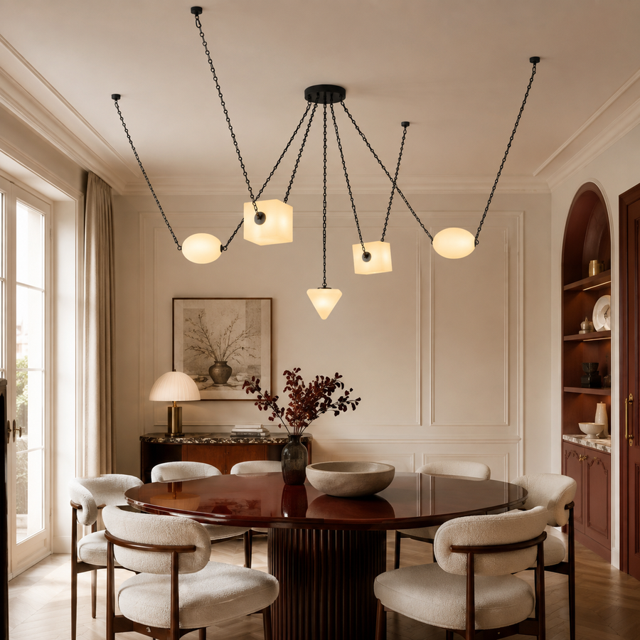 Mineral Chandelier