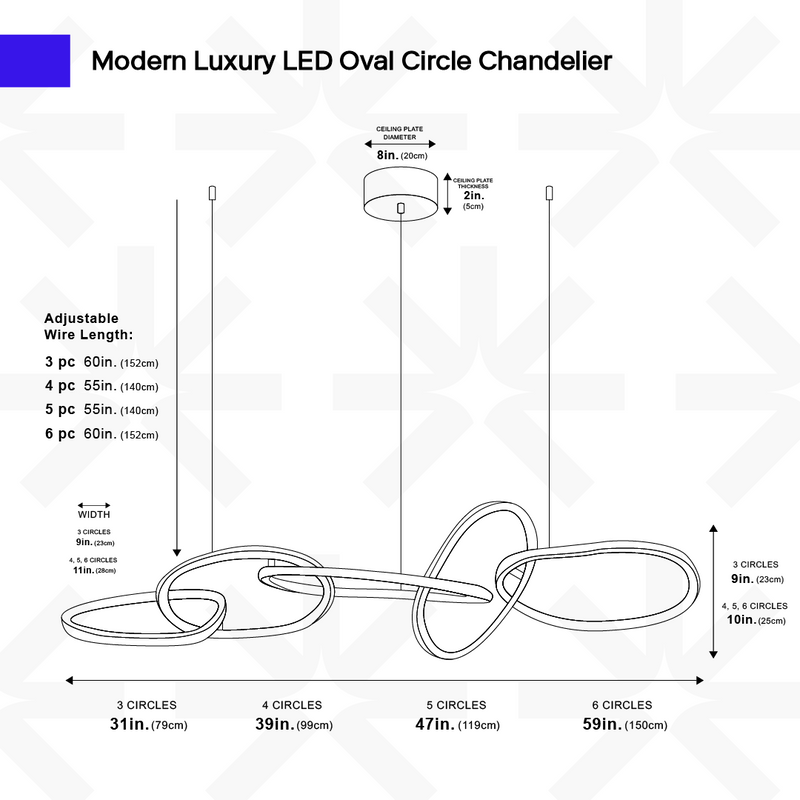 Modern Luxury Chandelier