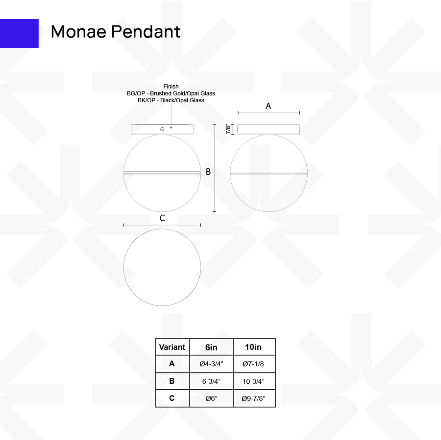 Monae Flush Mount