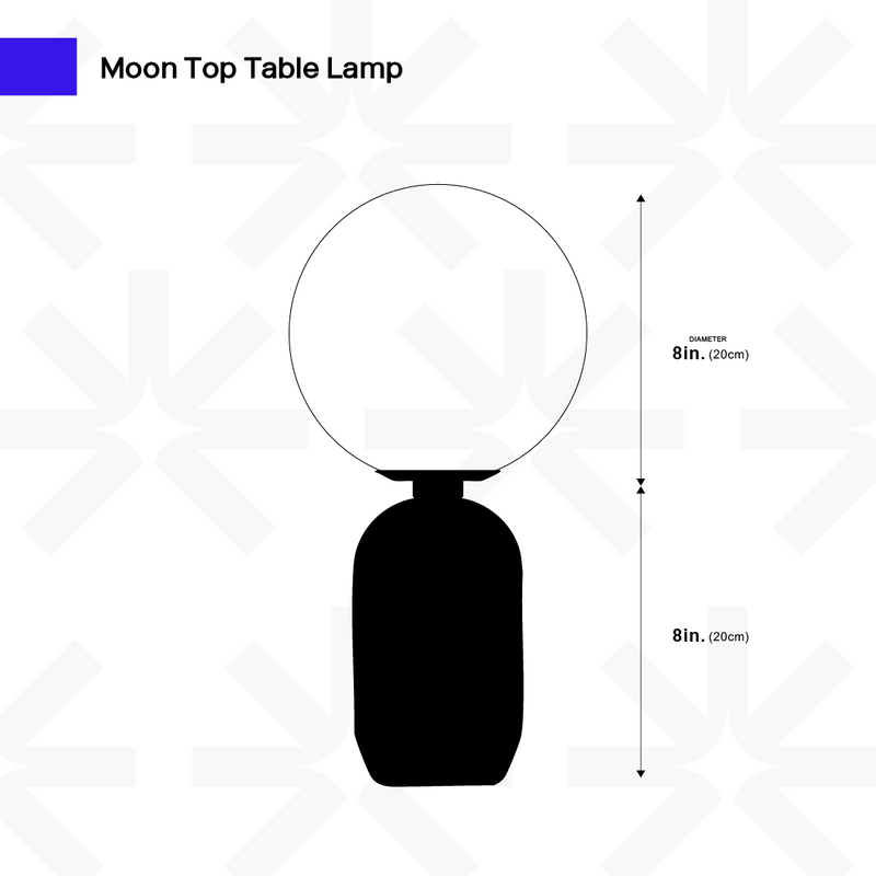 Moon Top Table Lamp