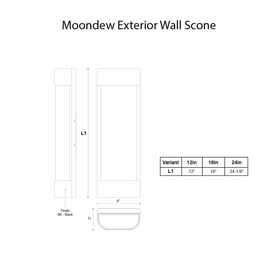 Moondew Wall Sconce