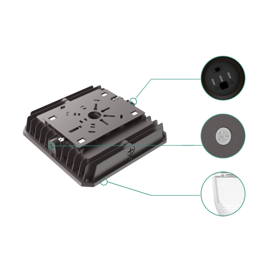 LED Garage Canopy Lights