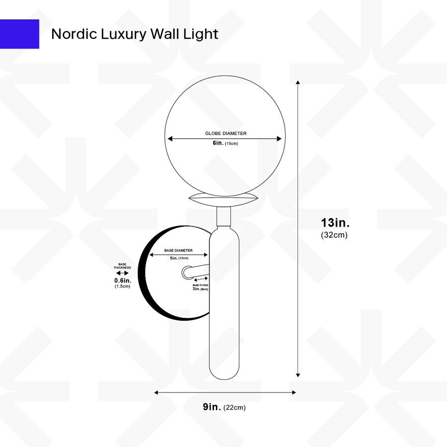 Nordic Luxury Wall Light