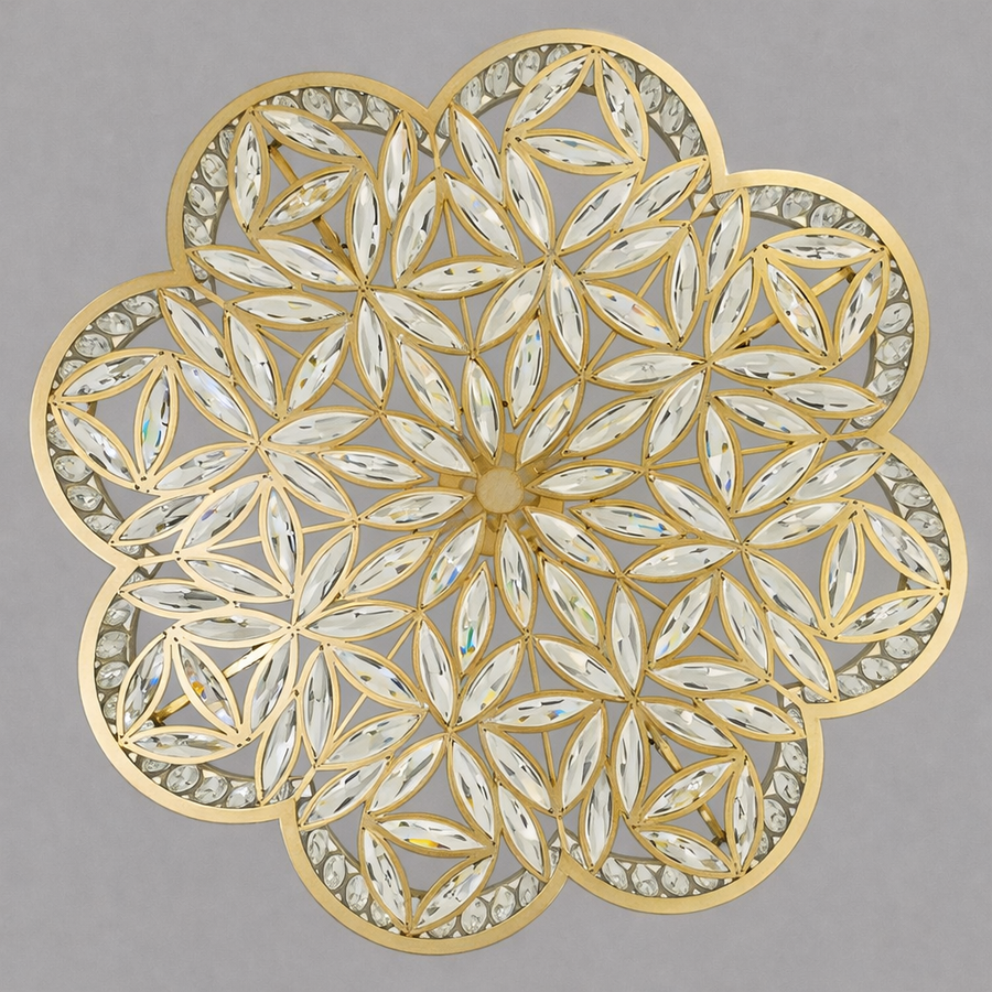 Nova Champagne Chandelier