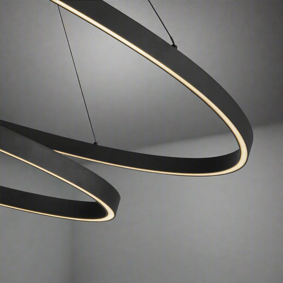 Ovale 2 Layer Chandelier