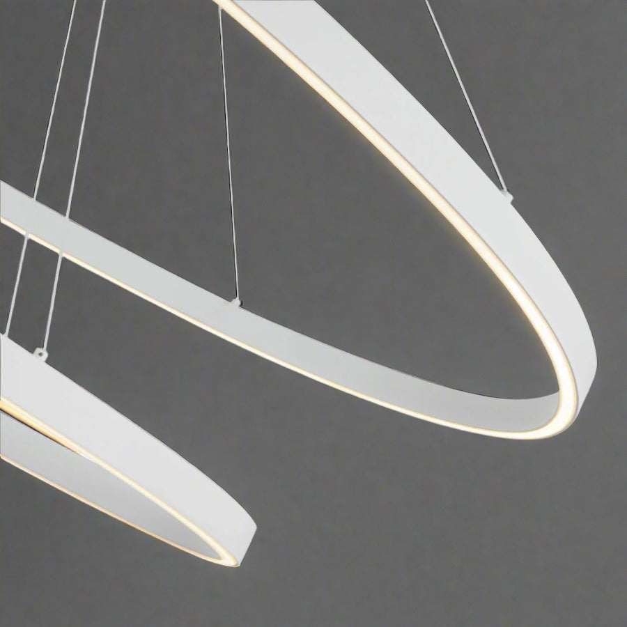 Ovale 2 Layer Chandelier