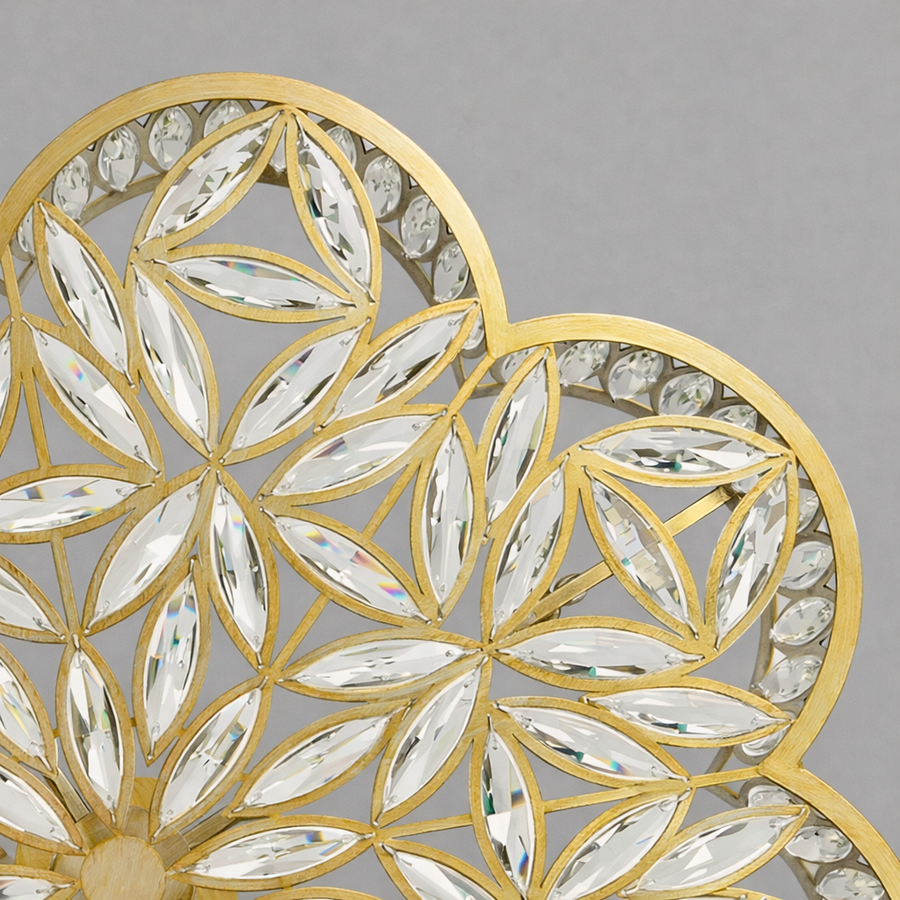 Nova Champagne Chandelier