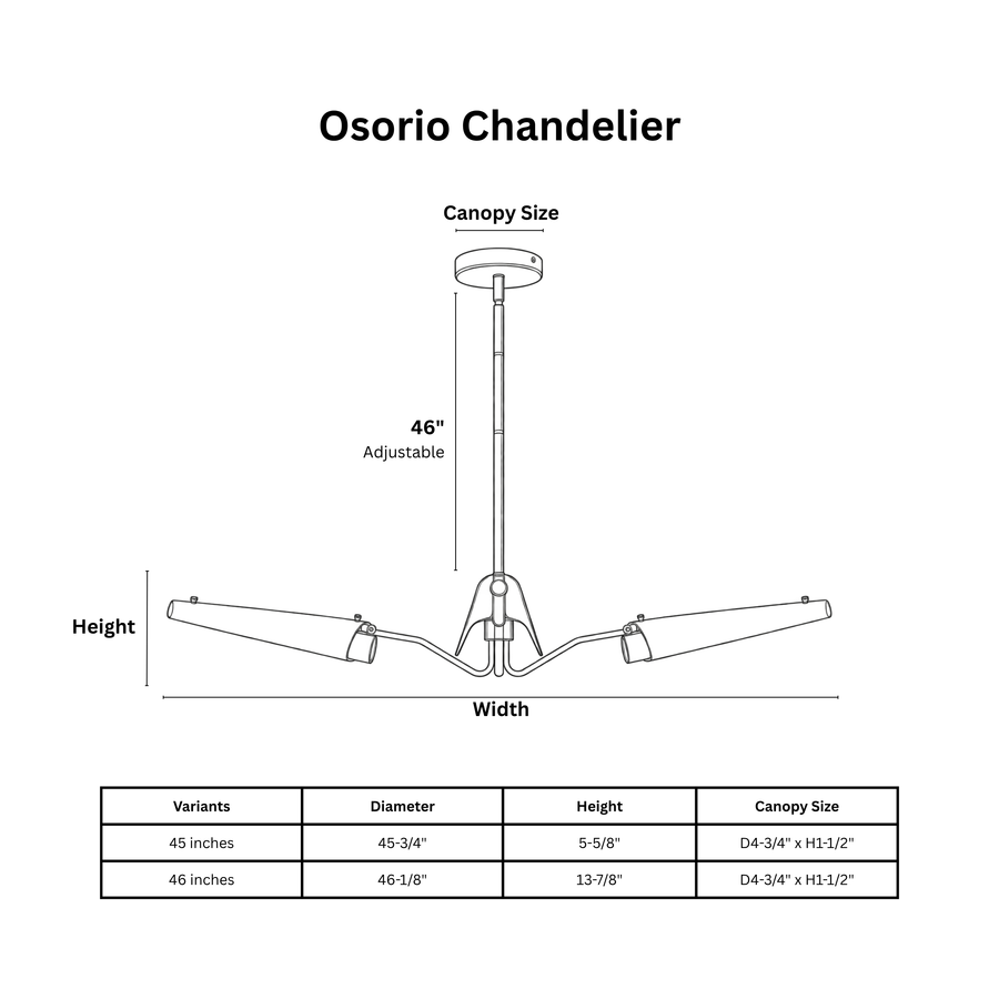Osorio Chandelier