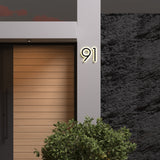 Metal 3D Outdoor Numbers