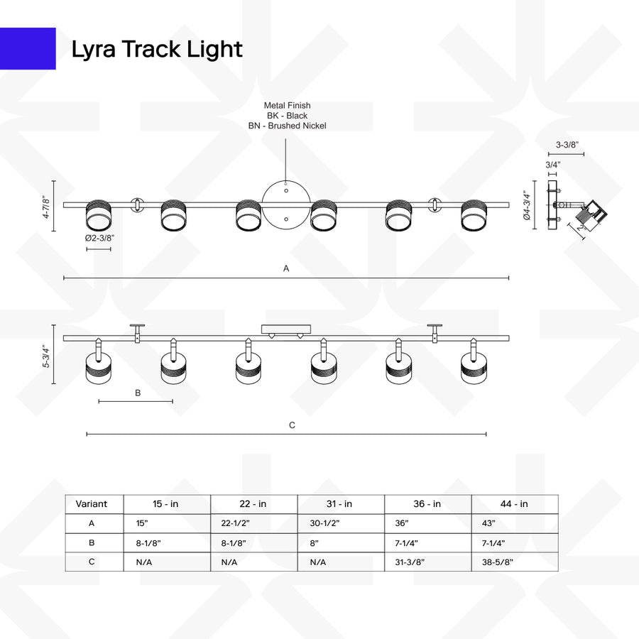 Lyra Track Light
