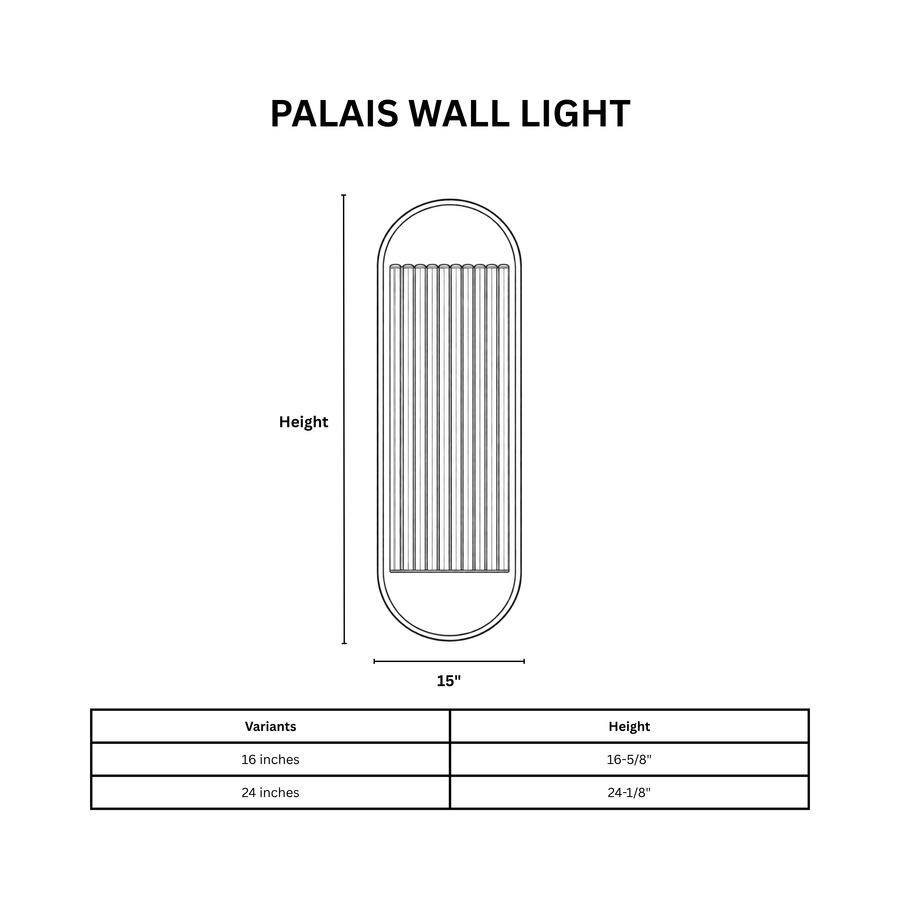 Palais Vanity Light