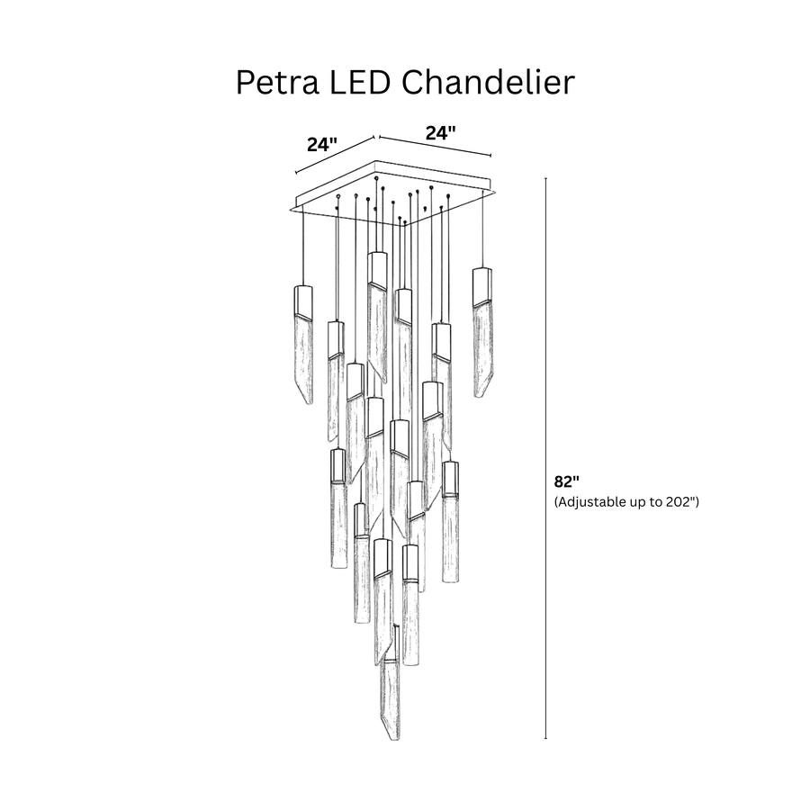 Petra LED Chandelier