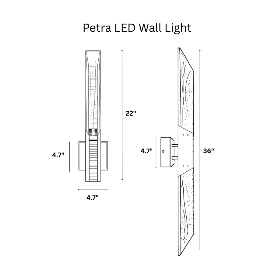 Petra LED Wall Light