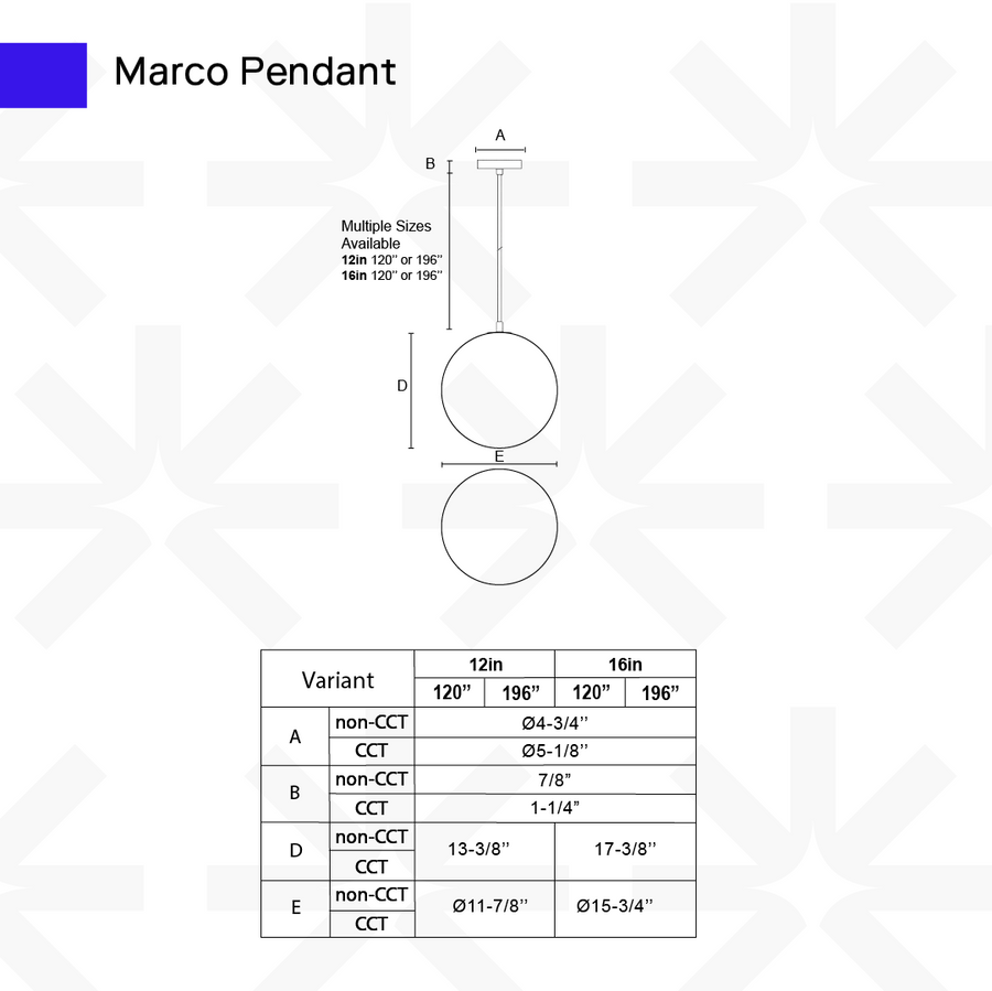 Marco Pendant