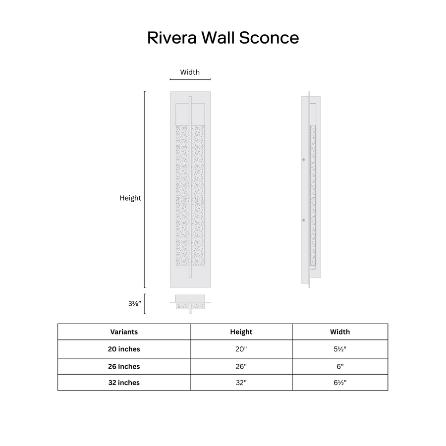 Rivera Wall Sconce