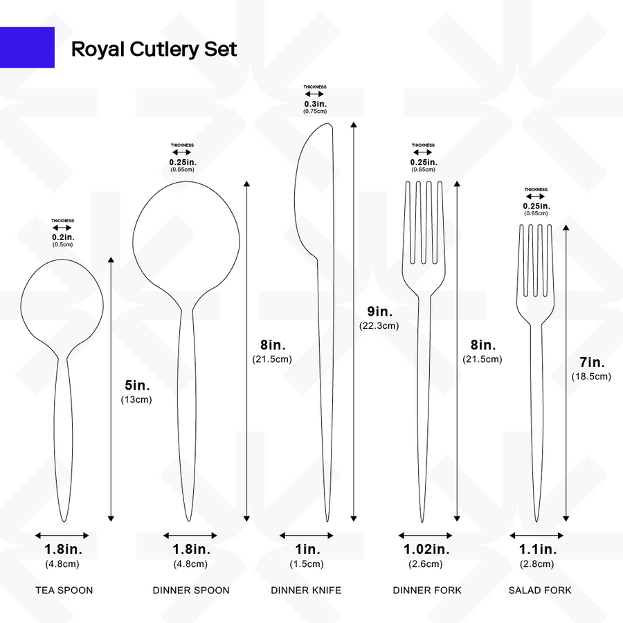 Royal Cutlery Set