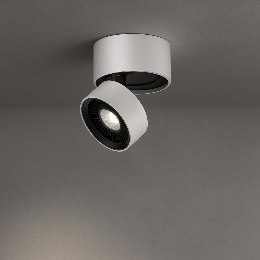 Solo Round 5-in Flush Mount