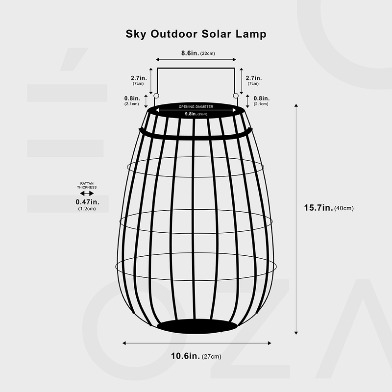 Sky Outdoor Solar Lamp