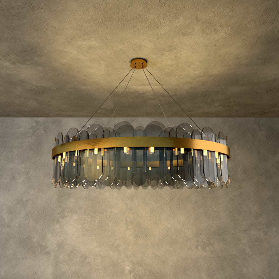 Smoke Gray Chandelier