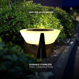 Solar Glow Outdoor Lamp