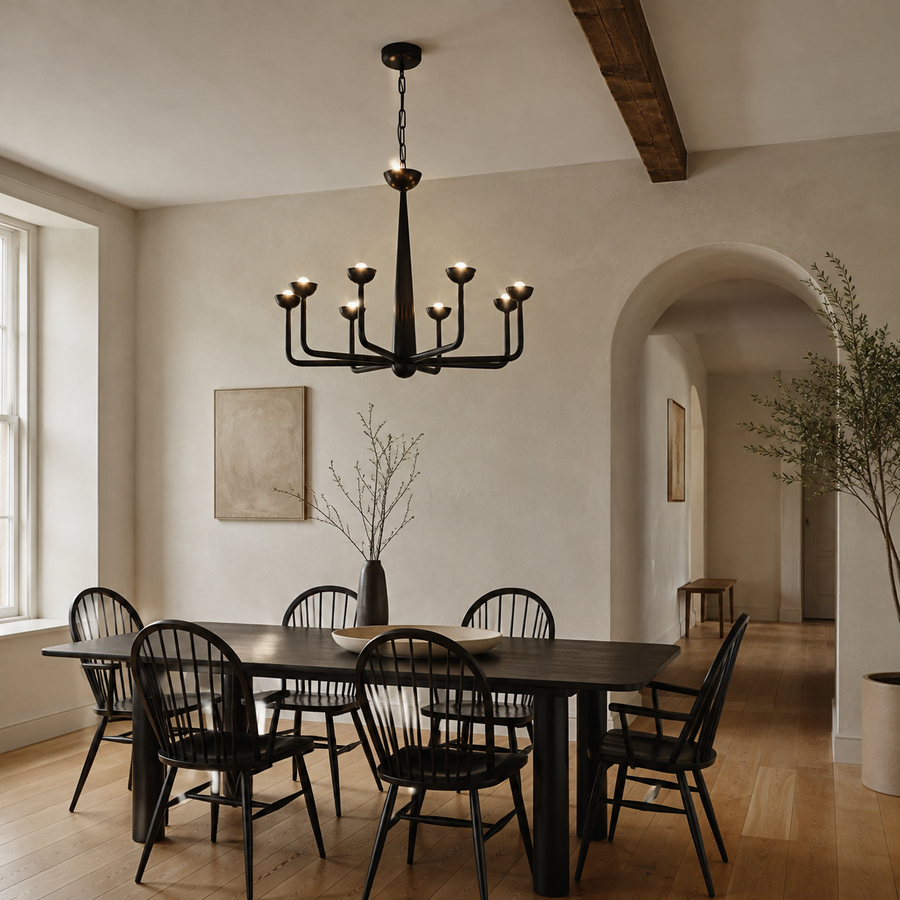 Spade 30-in Chandelier