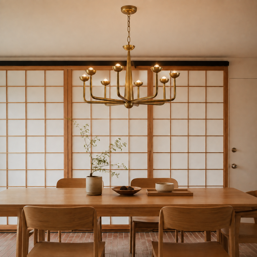 Spade 30-in Chandelier