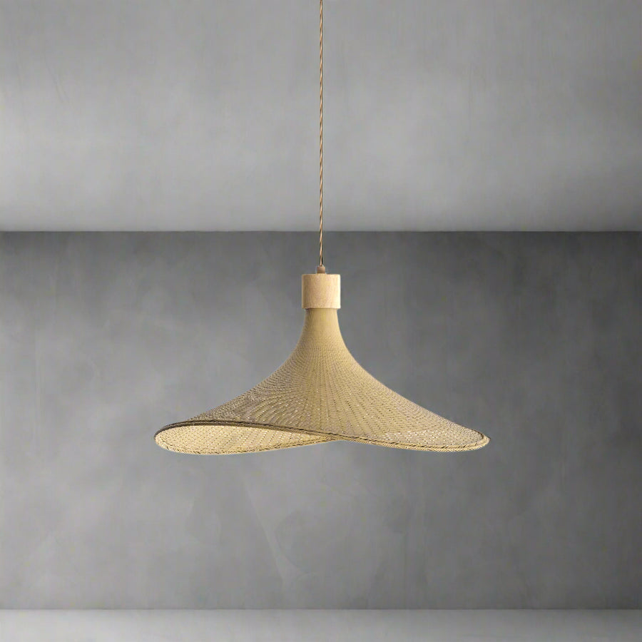 Avery Rattan Pendant Light