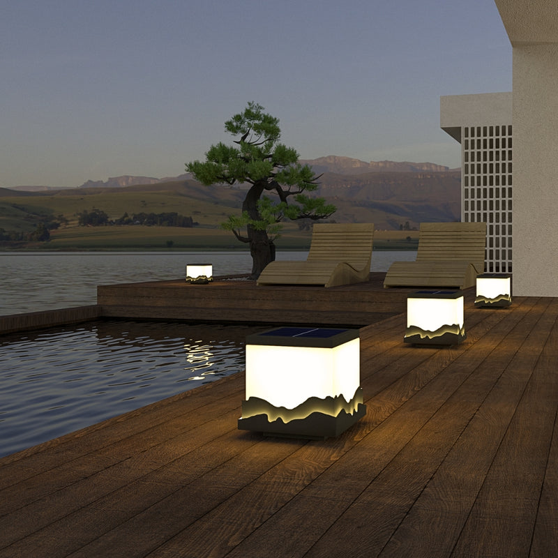 Sun Glow Solar Outdoor Light