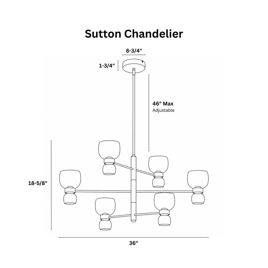 Sutton Chandelier
