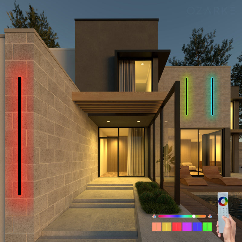 Svelte RGB Outdoor Wall Lamp