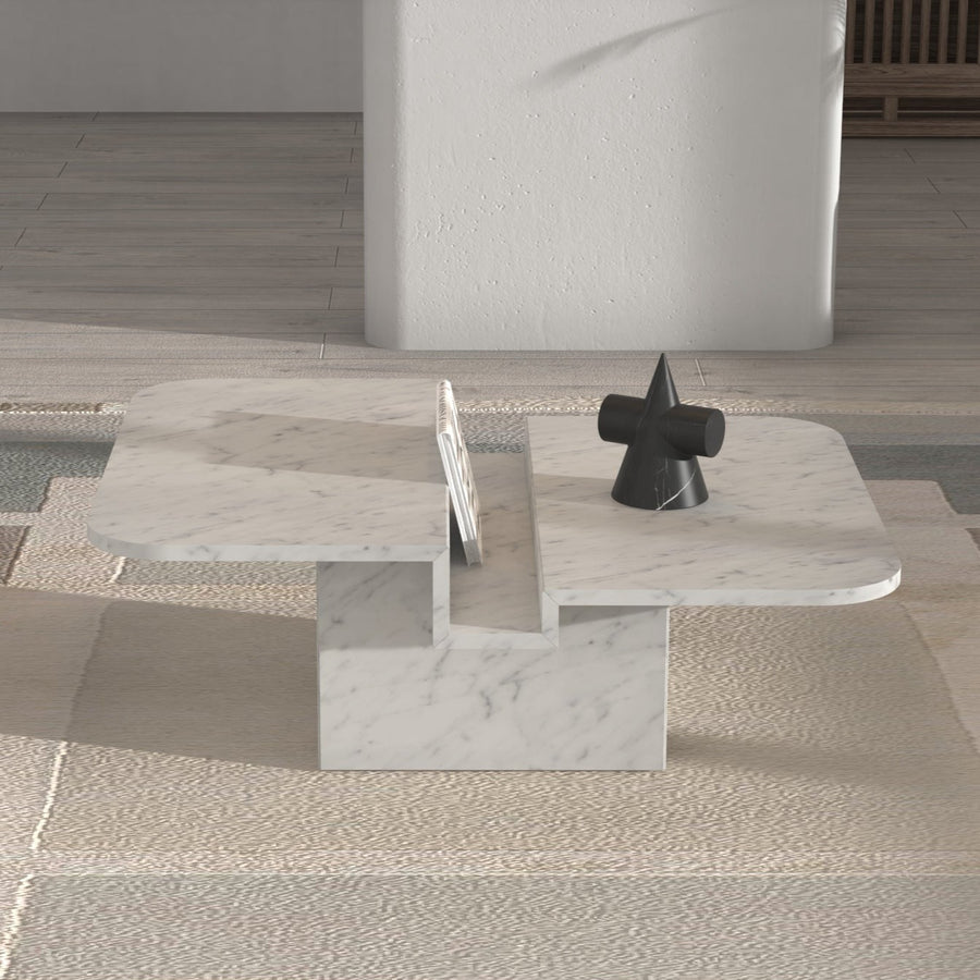 Table basse Eleganza di Italian Carrara 