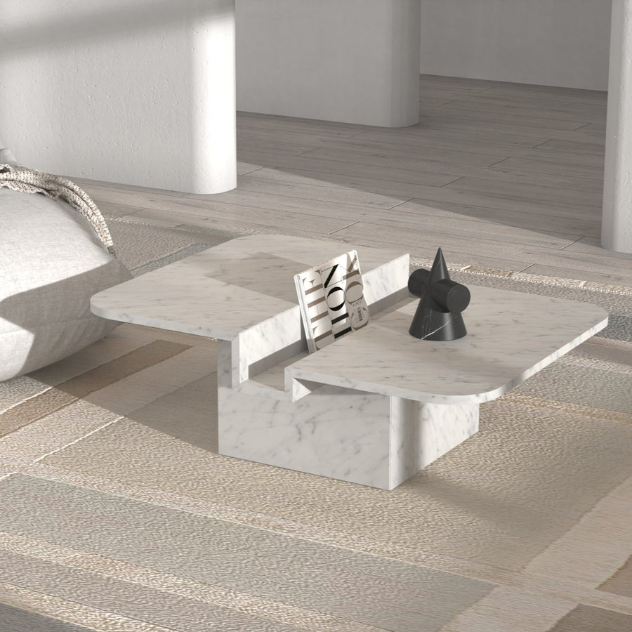 Table basse Eleganza di Italian Carrara 