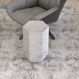 Giulia Italian Carrara Side Table