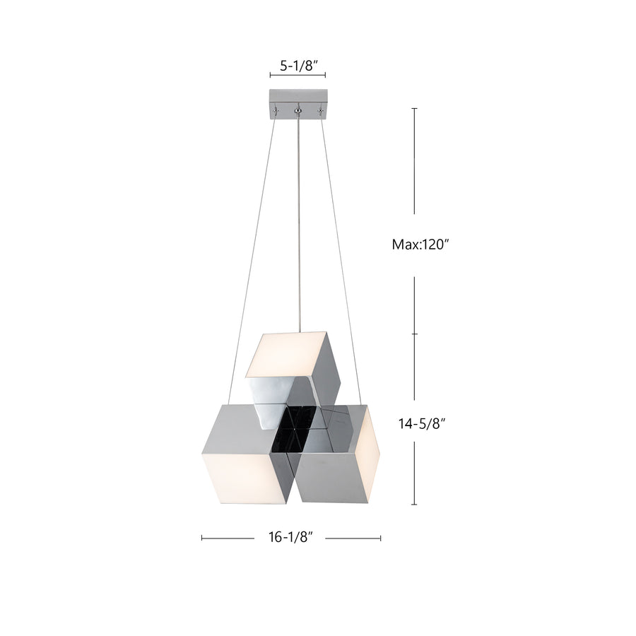 Tetra 16-in Pendant