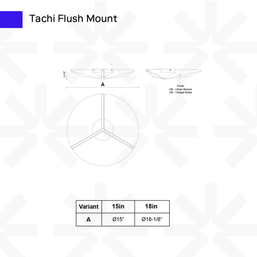 Tachi Flush Mount