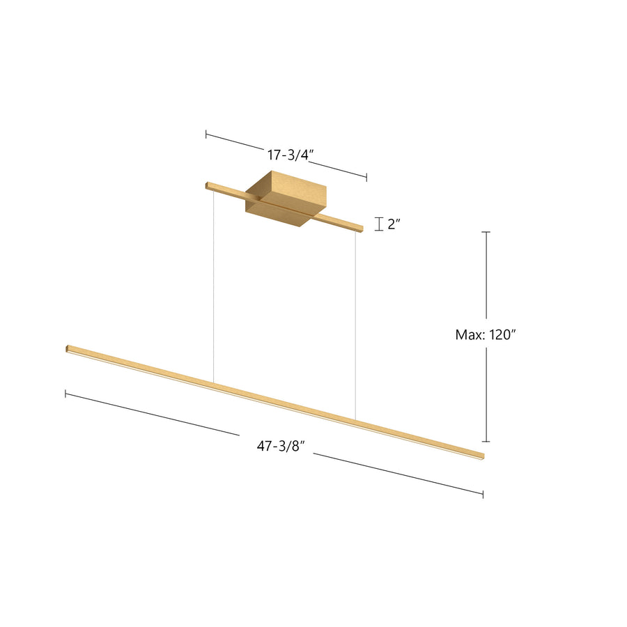 Vega Minor Linear Pendant