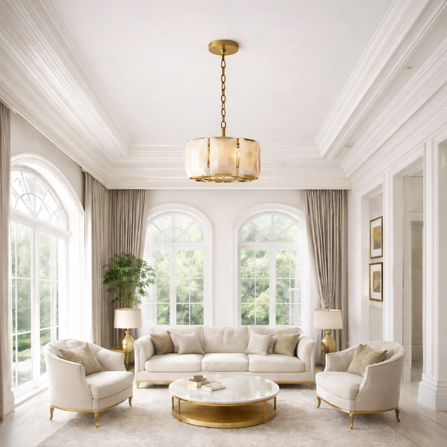 Valen Alabaster Chandelier