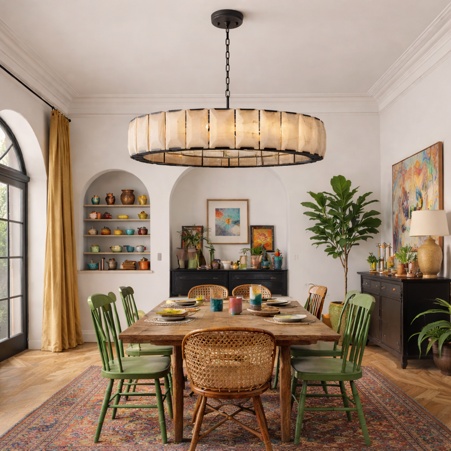 Valen Alabaster Chandelier